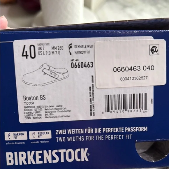 Brown Suede Birkenstock Clogs - Picture 2 of 4